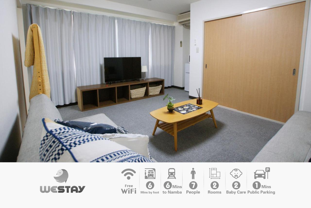 Westay Designers House/6 Mins To Shinsaibashi206 Ōsaka Exterior foto